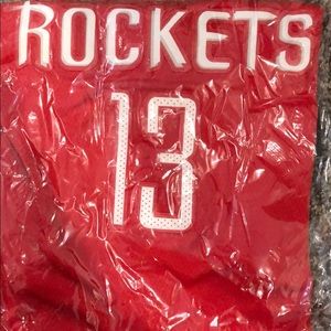 Harden Red Swingman Jersey. NEW